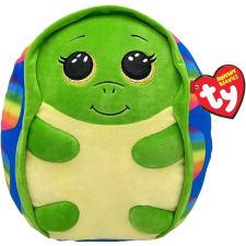 Szivárványos teknős plüssfigura 22 cm plüssfigura