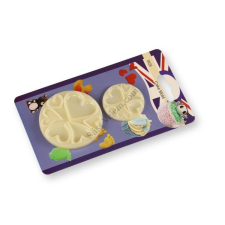 Szívkavalkád műanyag fondant mintázó készlet sütés és főzés