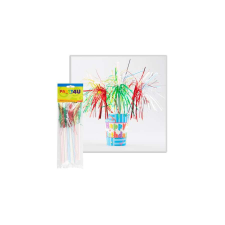  Szívószál fóliás pálma 12db/cs party kellék