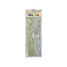 Szívószál, műanyag, glitter, 4db sütés és főzés