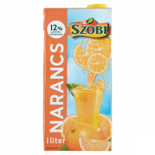 Szobi narancsital cukorral és édesítőszerekkel 1l üdítő, ásványviz, gyümölcslé