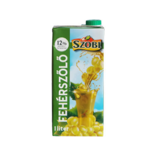 Szobi-Szikrai Szobi 1l FehérSzőlő 12% üdítő, ásványviz, gyümölcslé