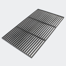 Szögletes grillrács öntöttvas 67 x 40 cm kerti sütés és főzés