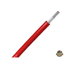  Szolárkábel 1X6mm2 (EN50618) 1,5 kV PIROS 100m villanyszerelés