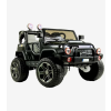 Szomik Elektromos Jeep Távirányítóval Leddel CAR-JL-4 - fekete