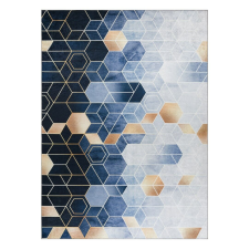 Szőnyeg ARLEN CUBE szín kék geometrikus stílus modern 160x220 Hakano lakástextília