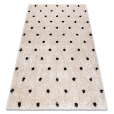  Szőnyeg FLUFFY 2370 shaggy pontok - сметана / antracit 160x220 cm lakástextília