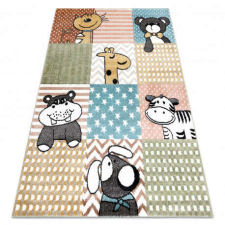 Szőnyeg FUN Pets gyerekeknek, állatok színes 140x190 cm lakástextília