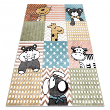 Szőnyeg FUN Pets gyerekeknek, állatok színes 160x220 cm lakástextília