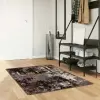  Szőnyeg futó MARSA Fekete 100 x 150 cm Poliészter és PVC