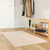  Szőnyeg Nyomtatás Krém 350 x 80 cm Poliészter és PVC