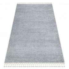  Szőnyeg SEVILLA PC00B csíkok szürke ehér Rojt Berber shaggy 120x170 cm lakástextília