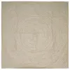 Szőnyeg Természetes és Fehér 200 x 200 cm Juta