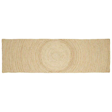  Szőnyeg Természetes és Fehér 80 x 300 cm Juta lakástextília