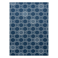 Szőnyeg WINK HEXAGON szín kék 80x150 Hakano lakástextília