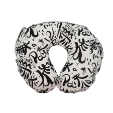  Szoptatós párna, kismama párna - fekete-fehér kismama párna