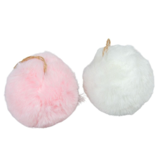  Szőrgolyó akasztós 10cm dekorációs kellék