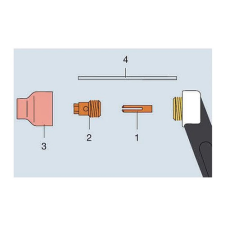  Szorítópatron2.4 4.0x13.5 TTW3000 P hegesztés
