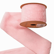  Szőrme szalag 63mm x 2.7m - Rózsaszín szalag, masni