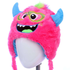 Szörnyecske sapka - pink gyerek sapka