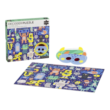 Szörnyecskés puzzle 3D szemüveggel puzzle, kirakós