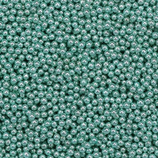  Szórógyöngy, menta. Mérete: kb 1 mm, 40 gr. dekorációs kellék