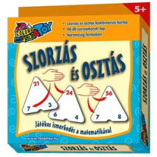 Szorzás és Osztás kombinációs kártya kártyajáték