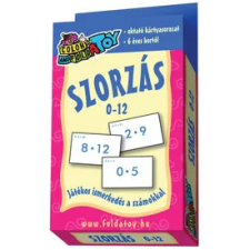 Szorzás oktatókártya kártyajáték