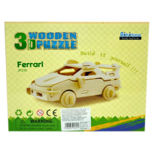 Szoti Robotime 3D fa puzzle sportkocsi - 81057 puzzle, kirakós