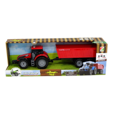 Szoti Traktor pótkocsival dobozban - 82120 autópálya és játékautó