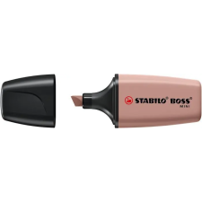  Szövegkiemelő, 1-4 mm, STABILO "Boss Mini Nature vibes", sötétbarna filctoll, marker