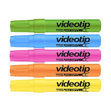  Szövegkiemelő ICO Videotip 1-4mm 5db-os készlet filctoll, marker