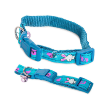  Szövet nyakörv macska kutya csengővel 1.5 nyakörv, póráz, hám kutyáknak