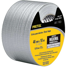  Szövetbetétes ragasztószalag, 48 mm X 10 méter, extra erős, szürke ragasztószalag