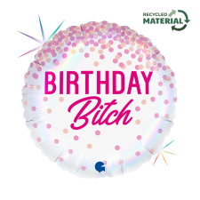 Születésnap Happy Birthday Bitch fólia lufi 46 cm party kellék