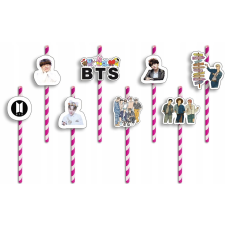 SZÜLETÉSNAPI BARÁTOK JELLEMZŐVEL - BTS KPOP POP BIRTHDAY TEAM - 8 db. party kellék