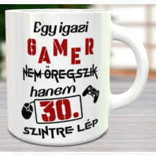 Születésnapi bögre gamernek - Szintet lép bögrék, csészék