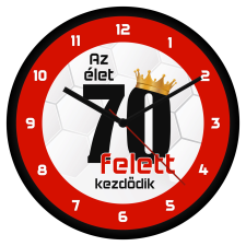  Születésnapi falióra - 70 felett falióra