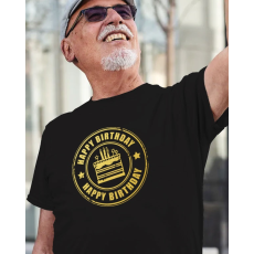  Születésnapi póló férfiaknak - Happy Birthday