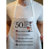  Szülinapi ajándék - 50. születésnapra kötény