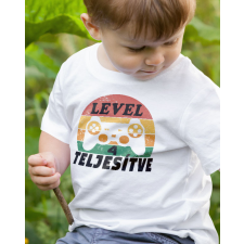  Szülinapi gamer gyerek póló - Szint teljesítve gyerek póló