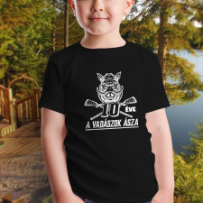 Szülinapi gyerek póló vadásznak - Vadászok ásza gyerek póló