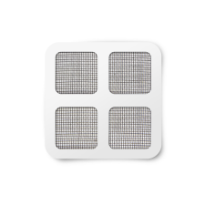  Szúnyogháló javítófolt - 10 x 10 cm - fekete - 4 db / csomag szúnyogháló