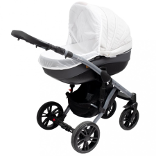 Szúnyogháló kocsira New Baby Basic fehér babakocsi kiegészítő