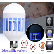 Szúnyogirtó LED lámpa UV-fénnyel E27 foglalatba elektromos állatriasztó