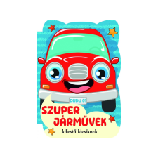 Szuper járművek - kifestő kicsiknek gyermek- és ifjúsági könyv