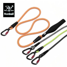  Szuper Prémium Kisállat Kiképző Póráz-M - Narancs nyakörv, póráz, hám kutyáknak