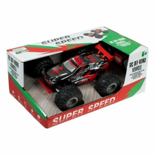  Szuper terepjáró autó, távirányítóval, maximális sebesség 7km/h, 29x18x12cm, fekete-piros távirányítós modell