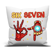  Szuperhősös six seven 67 párna lakástextília