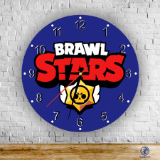 Szupicuccok Brawl Stars - kör alakú üveg falióra falióra